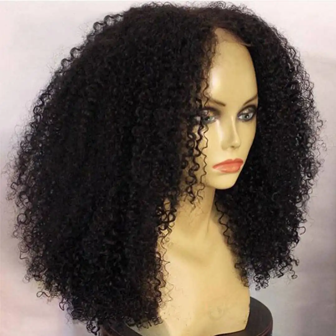 kinky curly u part wig