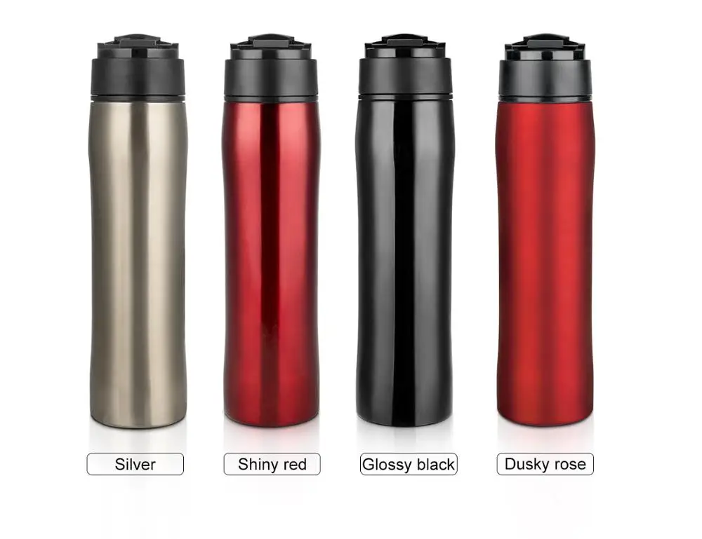 Portable Tea Thermos Bottle With Personalized Travel Mug Function ...