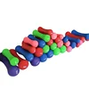 Weight-Lifting dumbbell set Bone Shape Rubber Dumbbell Foam Grip Dumbbells