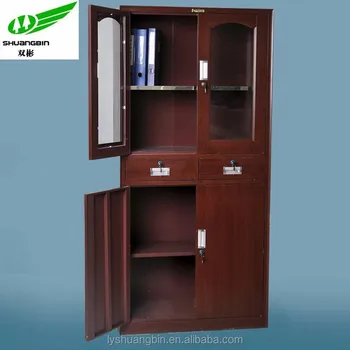 New Design Kd Steel Filing Cabinet And Vault Cheap Glass Door