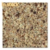 USA hot sale brown multi color quartz surface for countertops