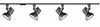 6 Foot Track Kit (white) with 4 PAR30 Step Back Heads