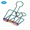 Popular color paper small clip metal spring clips