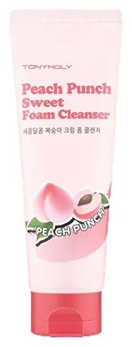 TONYMOLY Peach Punch Sweet Foam Cleanser, 5 Fl Oz