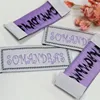 wholesale custom brand design garment woven cloth labels tags