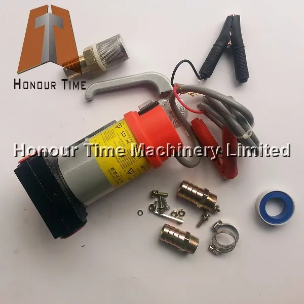 12v/24v Fuel Transfer Pump For Excavator Accessory Tools Dc Liquid