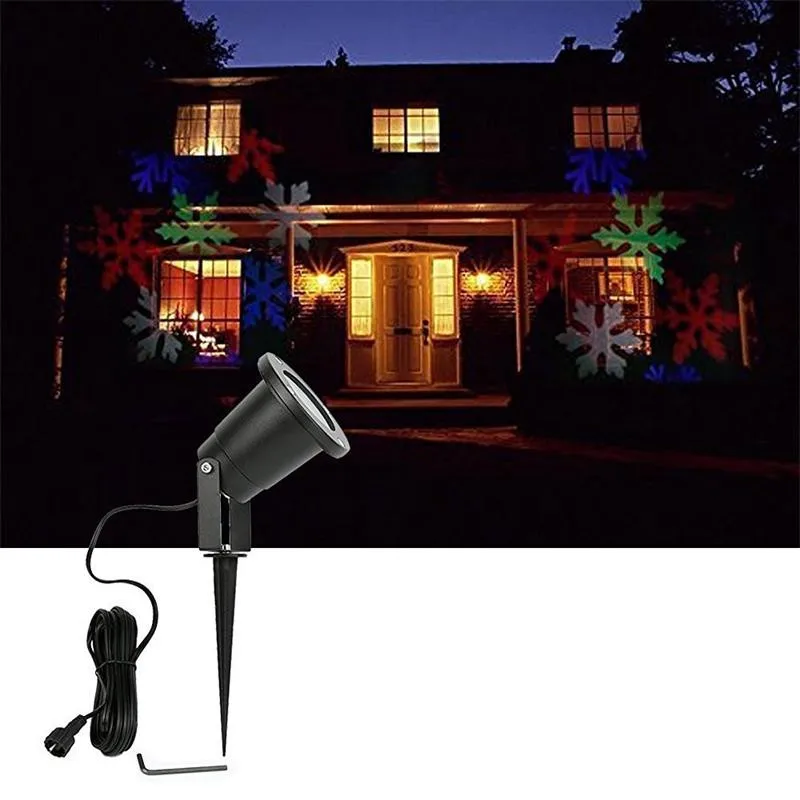 Outdoor Christmas Laser Light Ip65 Holiday Decoration Snow Projector