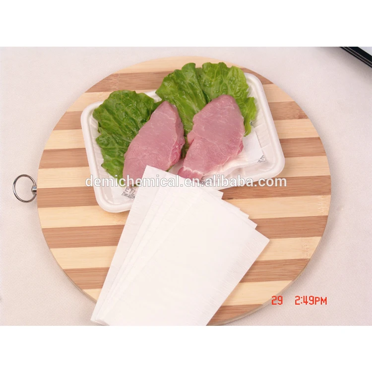 Absorbent Soaker Food Pad , Absorbent Meat Pad