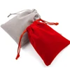 Brand new suede single/double drawstring pouch,handmade color microfiber jewelry bags,velvet fabric jewelry bags