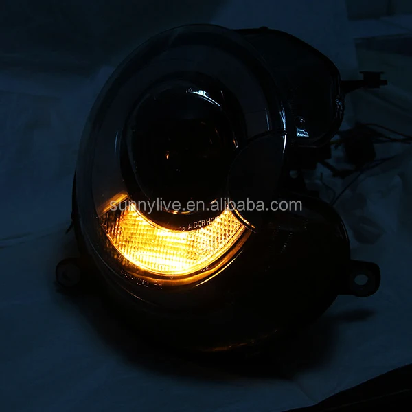 For BMW Mini Cooper Clubman R55 R56 R57 LED HeadLamps 2007-2013 Year SN