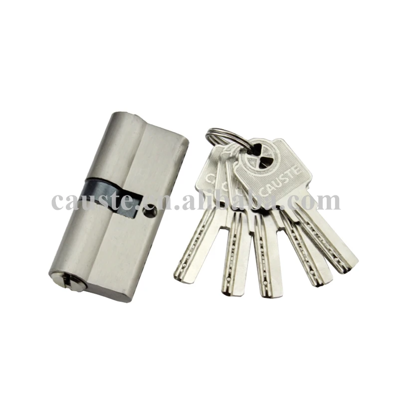 
Full zinc alloy key lock cylinder 70mm euro profile mortice lock cylinder 