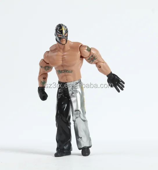 Custom Plastic Muscle Man Sports Figurines/wholesale Pvc Wrestling