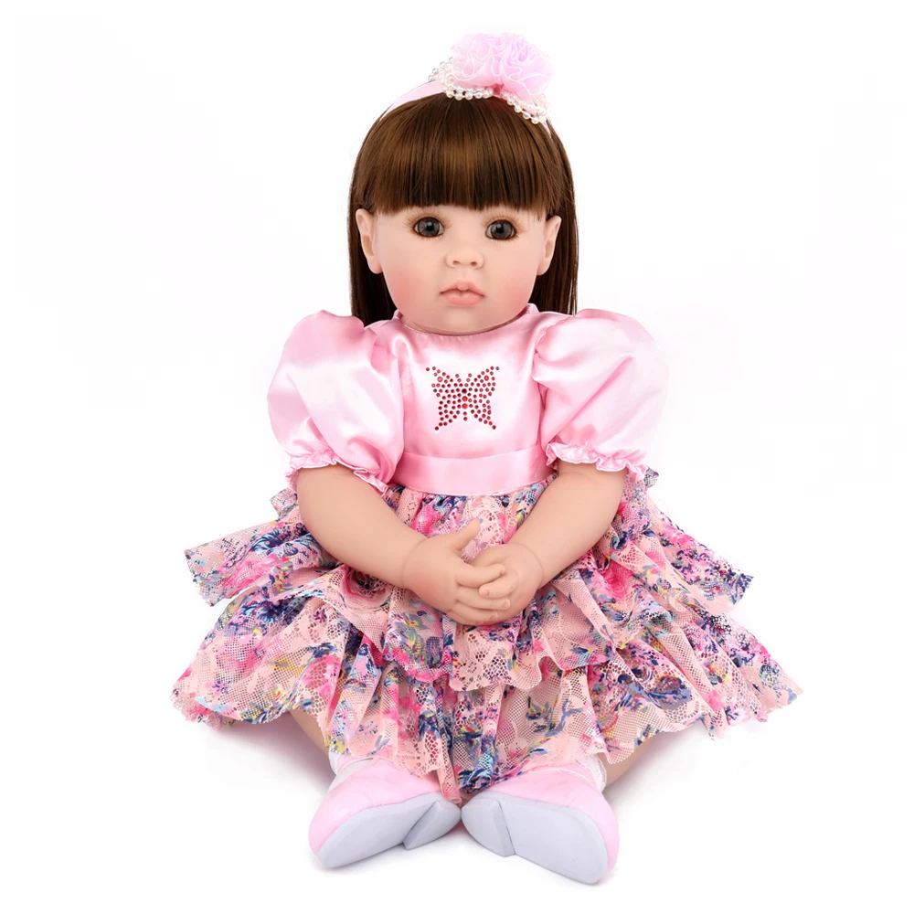 Intelligent Toy 20'' Soft Silicone Vinyl Reborn Dolls For Kids Doll 