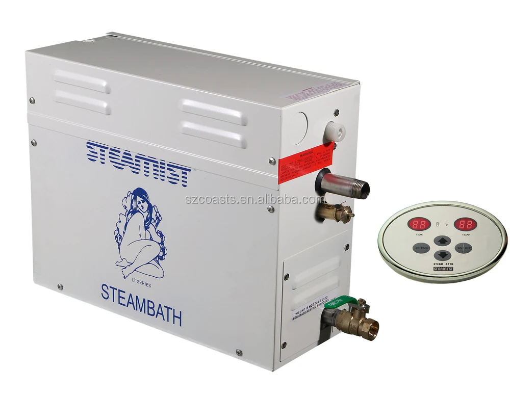Steamist 5kw 220240v 50hz With Waterproof Touch Panel Auto Drainage
