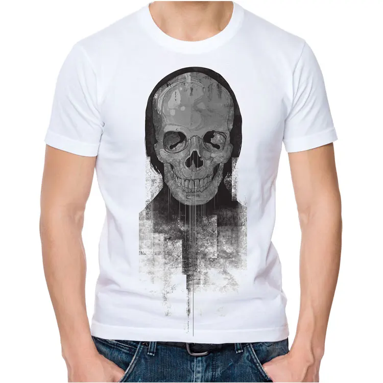 Fashionable With Manufacturing Experirnce Men Clothes Old Skull T-Shirt For Sale Man T-Shirt