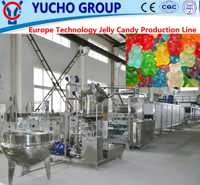 Semi And Fully Automatic Jelly Gummy Candy Making Depositor Machines