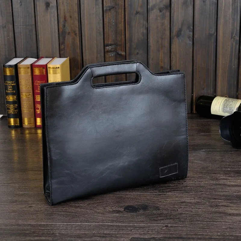 leather work briefcase