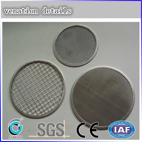  40  Micron  Filter  Flat Round Mesh Blood  Filter  Mesh Buy 