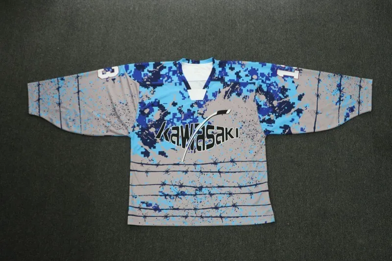 2019 Wholesale Youth Camo Hockey Uniforms Hockey Jerseys Custom Made Team Wear Club Buy Ice