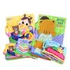 Jollybaby interactive cloth book baby science toys educational cloth hardcover book