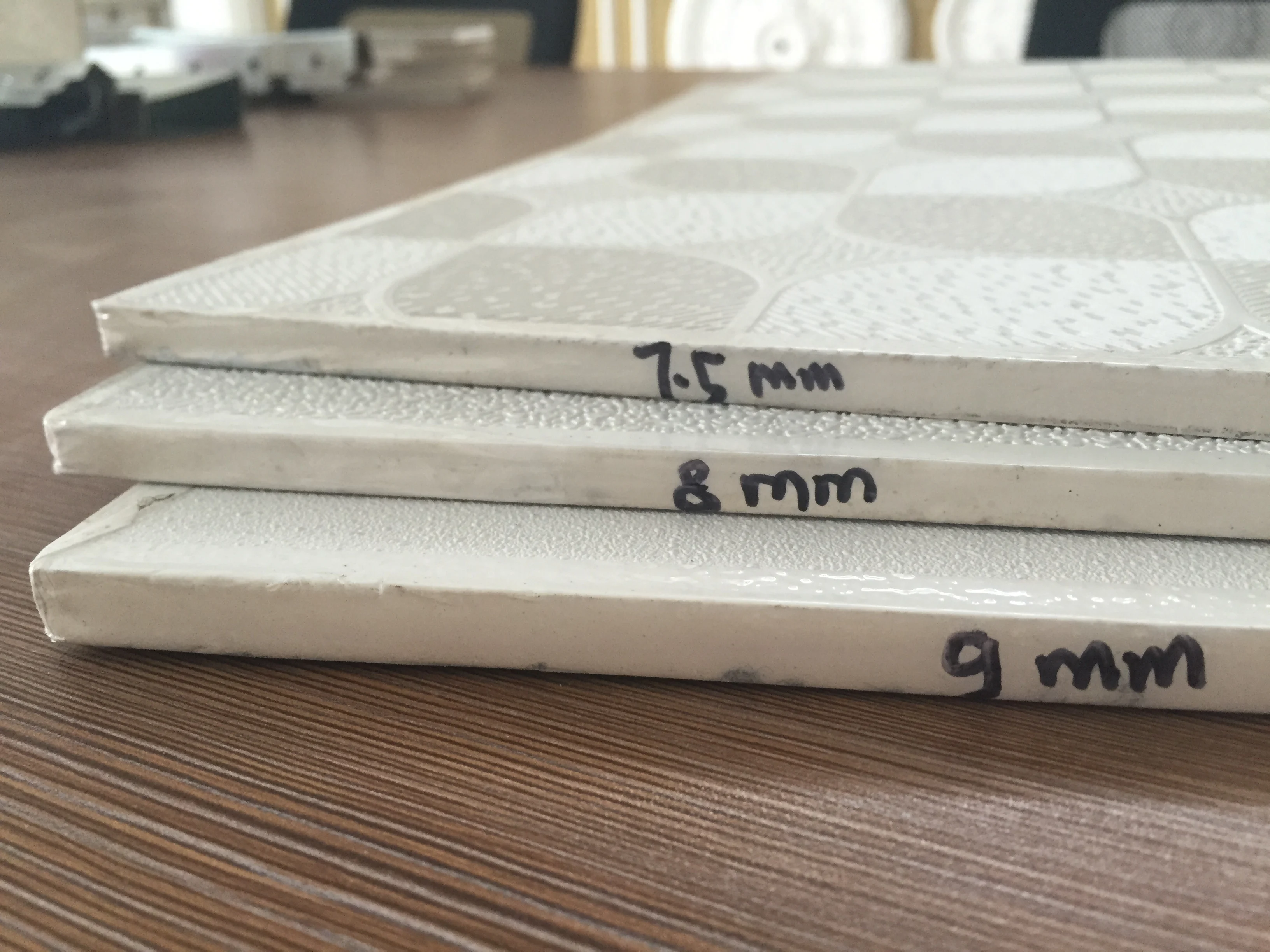 60x60 Gypsum Foil Back Pvc Laminated Gypsum Ceiling Tiles Gypsum Board