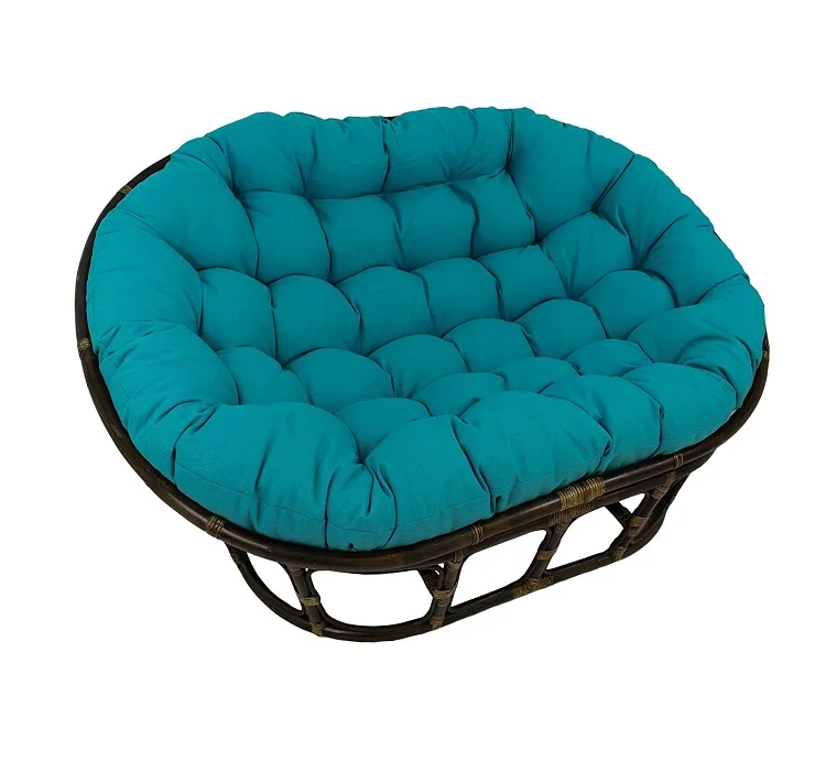 2018 New Design Waterproof Solid 44inch Outdoor Papasan Chair Cushion
