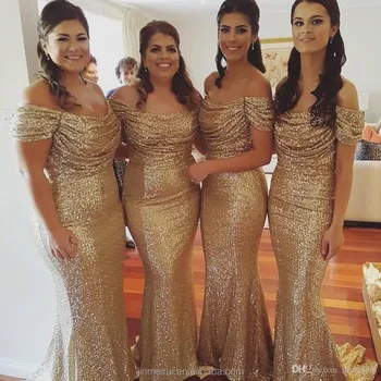 gold occasion dresses
