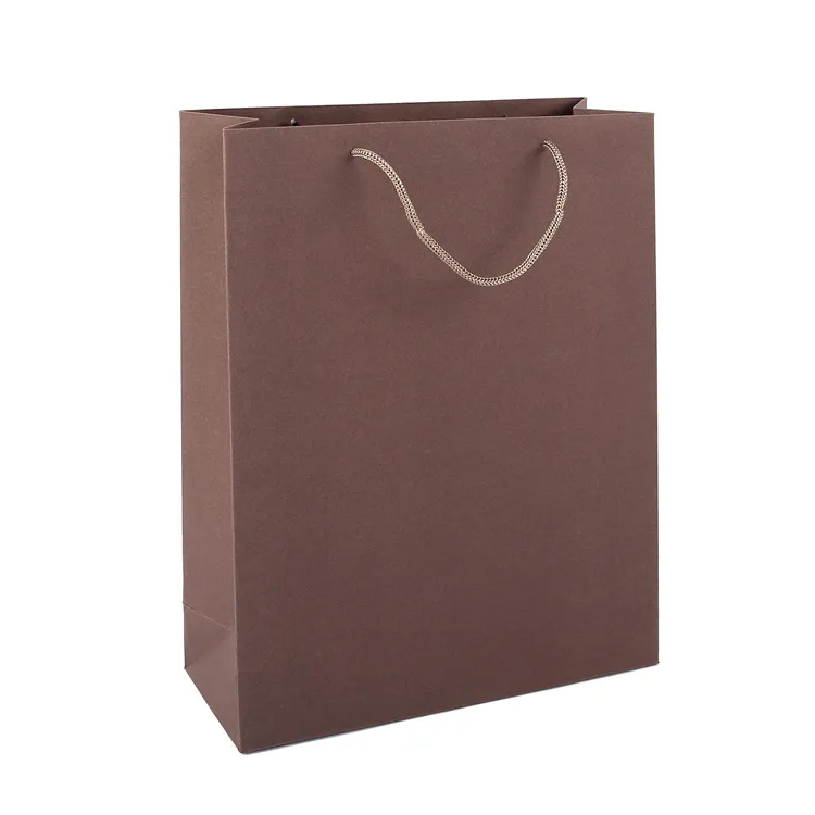 2019 High Quality Offset Printing Paper Gift Bag Shopping Paper Bag With Handle