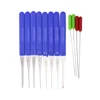 KLOM Unlocking Lock Pick Set And Blue Key Extractor Tool With Transparent Practice Padlock kit set