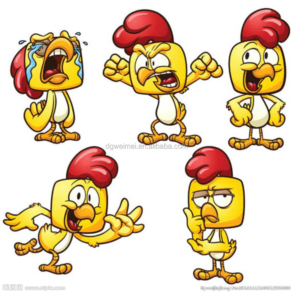 Grosir Ayam Kartun Sementara Stiker Tato Tubuh Buy Product On