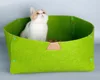 Felt Pet Bed | Solid Color Cats Bed Dog Bed| Used as both Cozy Dog/Cat Caves