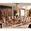 YB62 Luxury Classical Royal Baroque arm chair/french style wooden dining chair furniture dining room table set luxury