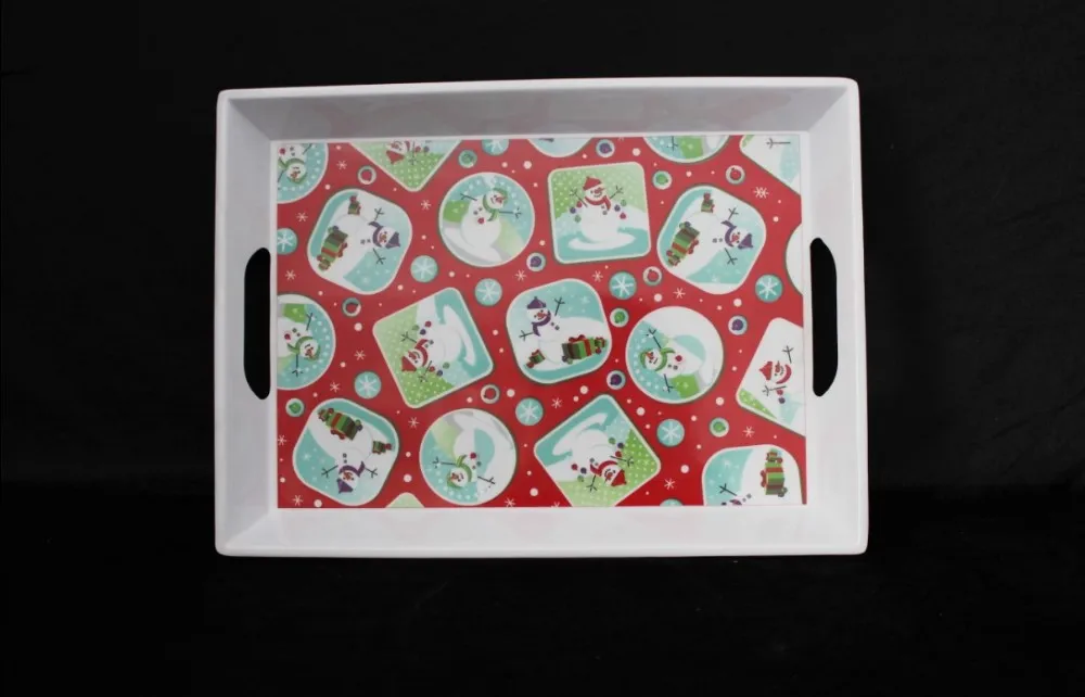 100% melamine tray