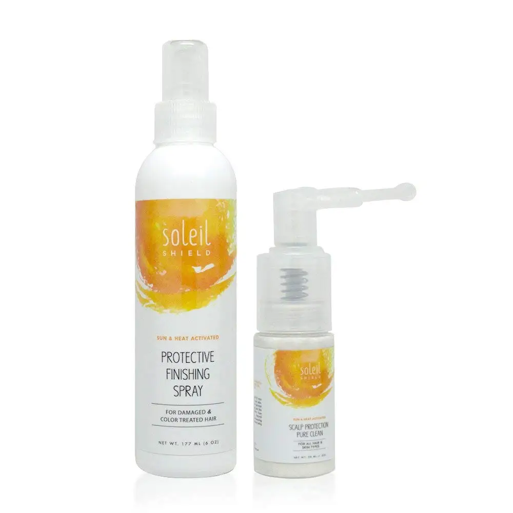 Uv Protection Fabric Spray Find Get Quotations Soleil Shield Clean Protect Duo Organic Dry Shampoo For Dark Light Hair