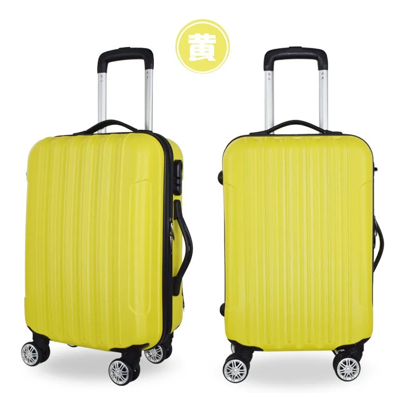 Abs Pc Luggage 2 Piece Set Pc+abs Suitcase With Lock 20 Inch 24 Inch 28