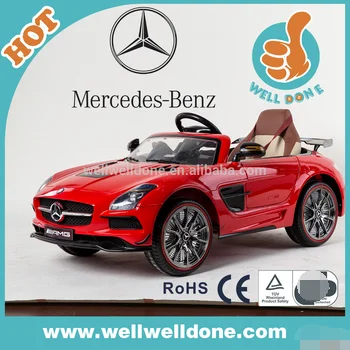 Licentie Rit Op Auto 12 V,Baby Afstandsbediening Rit Op Auto Mercedes benz Sls Amg Licentie Rit Op Auto Kinderen 12 V