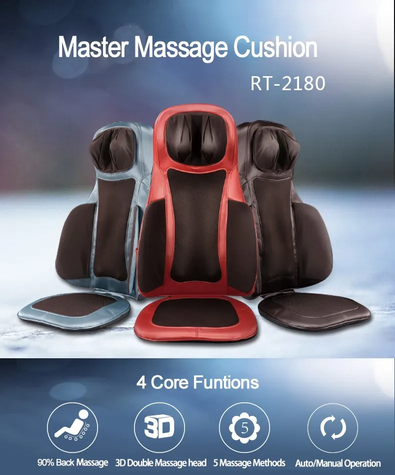 Kneading Shiatsu Electric Seat Massage Cushion Rt2180 Buy Kneading