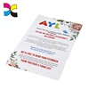 Cheap single sheet custom colorful ticket,leaflet brochures printing
