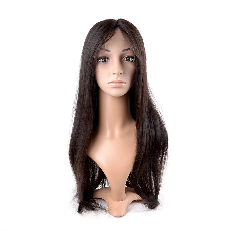 Soft And Smooth Skin Part Wig Full Thin Skin Pu Injection Wig 100