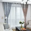 Leaf pattern bedroom curtains metallic foil curtain decoracion in stock