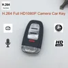 2016 Hotsale 2013 car key hidden mini camera dvr digital Rechargeable Mini Camera IR 1080P audi car key hidden camera
