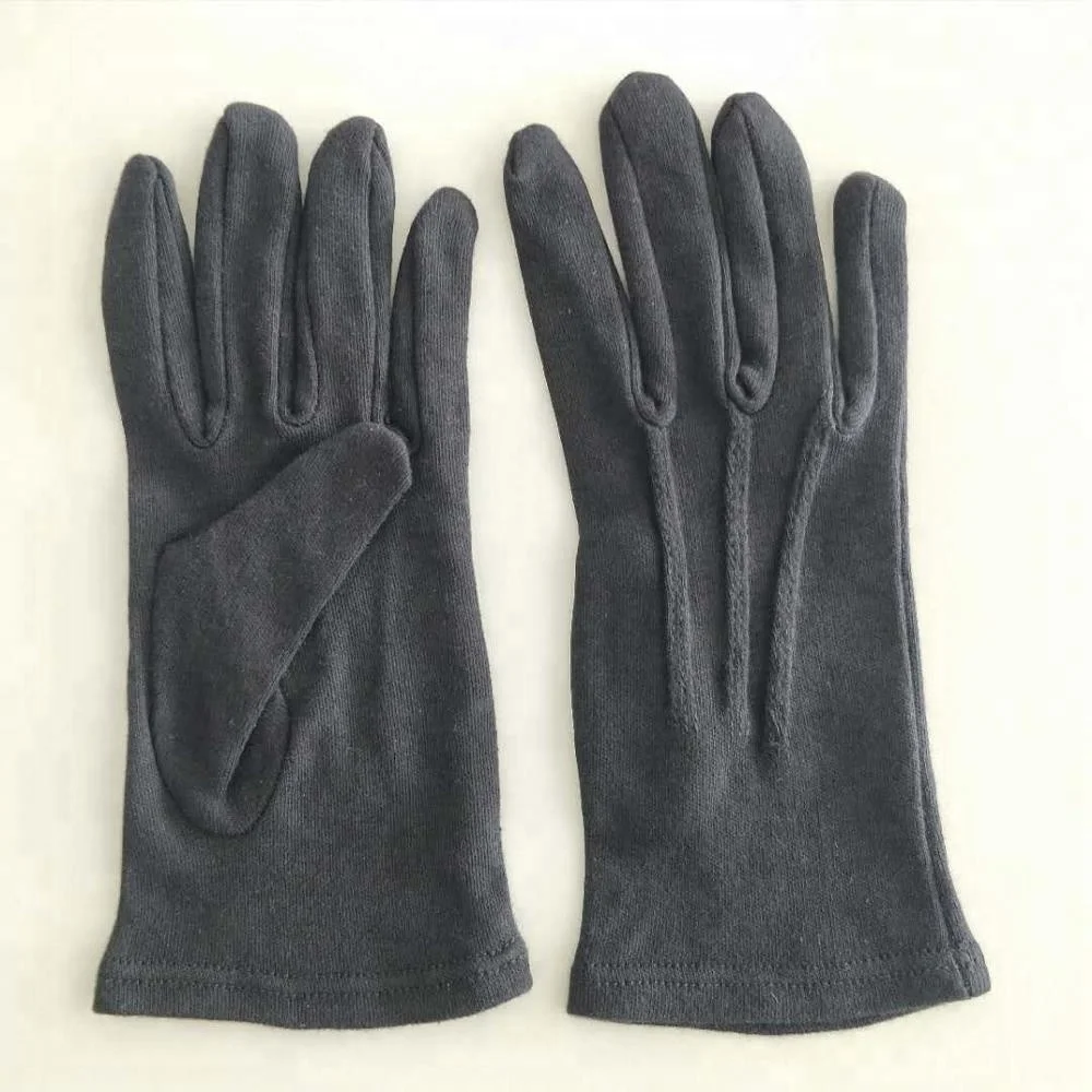 White Cotton Glove Military Funeral Marching Band Industrial Work