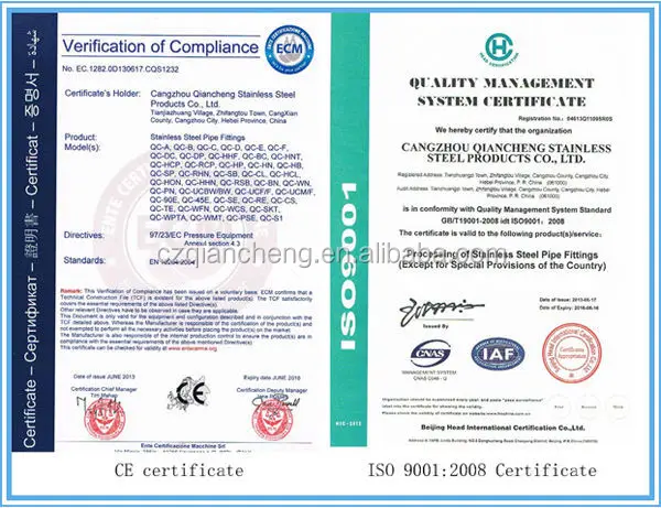 3 CE ISO CERTIFICATE