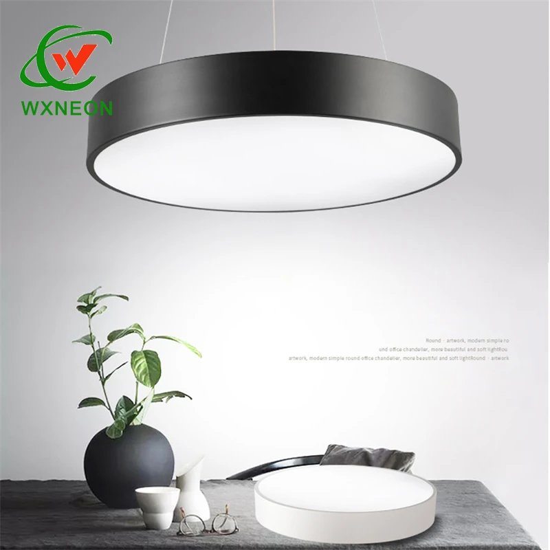 Diameter 80CM Modern Style Round Hanging Led Housing Ceiling Pendant Lamp