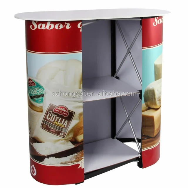 Pop Up Folding Promotion Table Exhibition Stand Counter - Buy ...