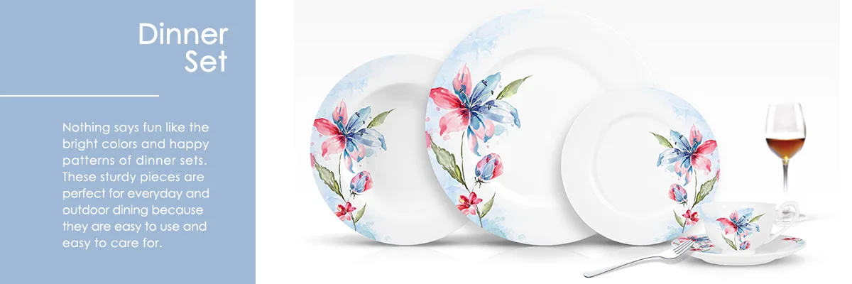 High Quality Promotion Porcelain Dinner Sets Ceramic Christmas Tableware Set