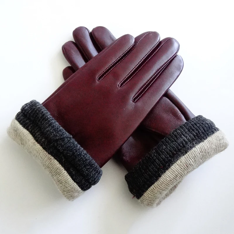 goatskin leather gloves