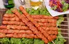 Strong flexible agarbatti bamboo stick kabob food bamboo stick BBQ use