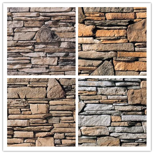 Imitation Wall Cultured Stacked Stone Wall Cladding With High Quality ...