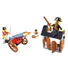 WANGE pirates plastic 109pcs well design building block toy
